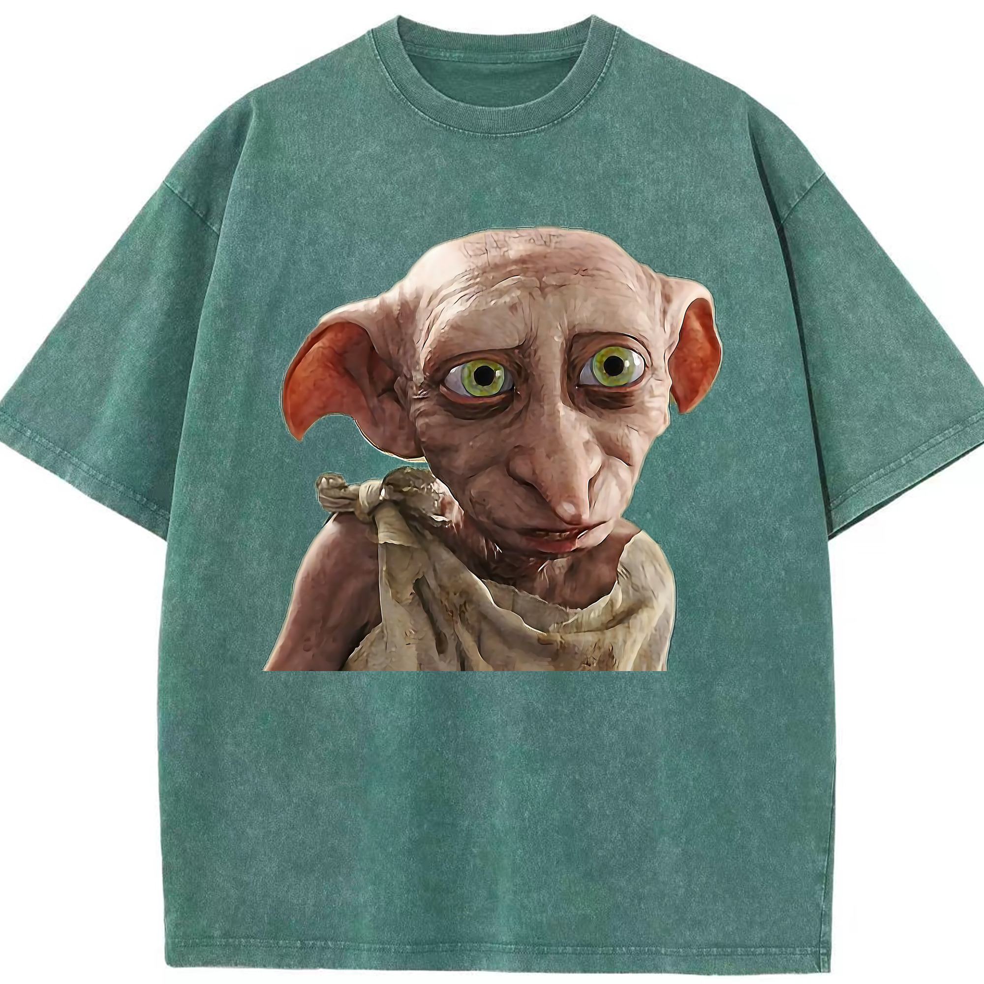 （画像用） Harry Potter ハリー・ポッターシリーズ 綿100% ヴィンテージ風 半袖Tシャツ（フロントプリント）